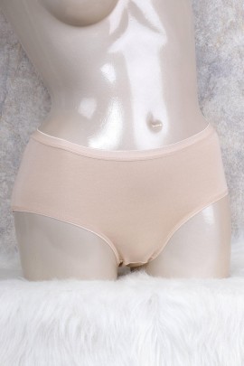 Kadın Pamuklu Orta Bel Geniş Bel Lastikli Slip (2677)