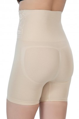 Arias Closet Ten MI Emay 2091 Önü Dantelli Yüksek Bel Boxer Korse