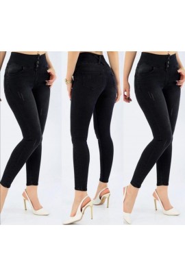 Yüksek Bel Likralı Jean Pantolon 90 Cm BN-47251