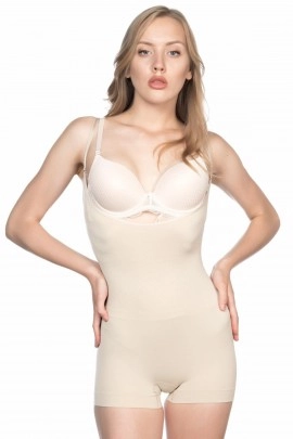 Arias Closet Ten MI Emay 2058 Göğsü Açık Kısa Paça Boy Korse