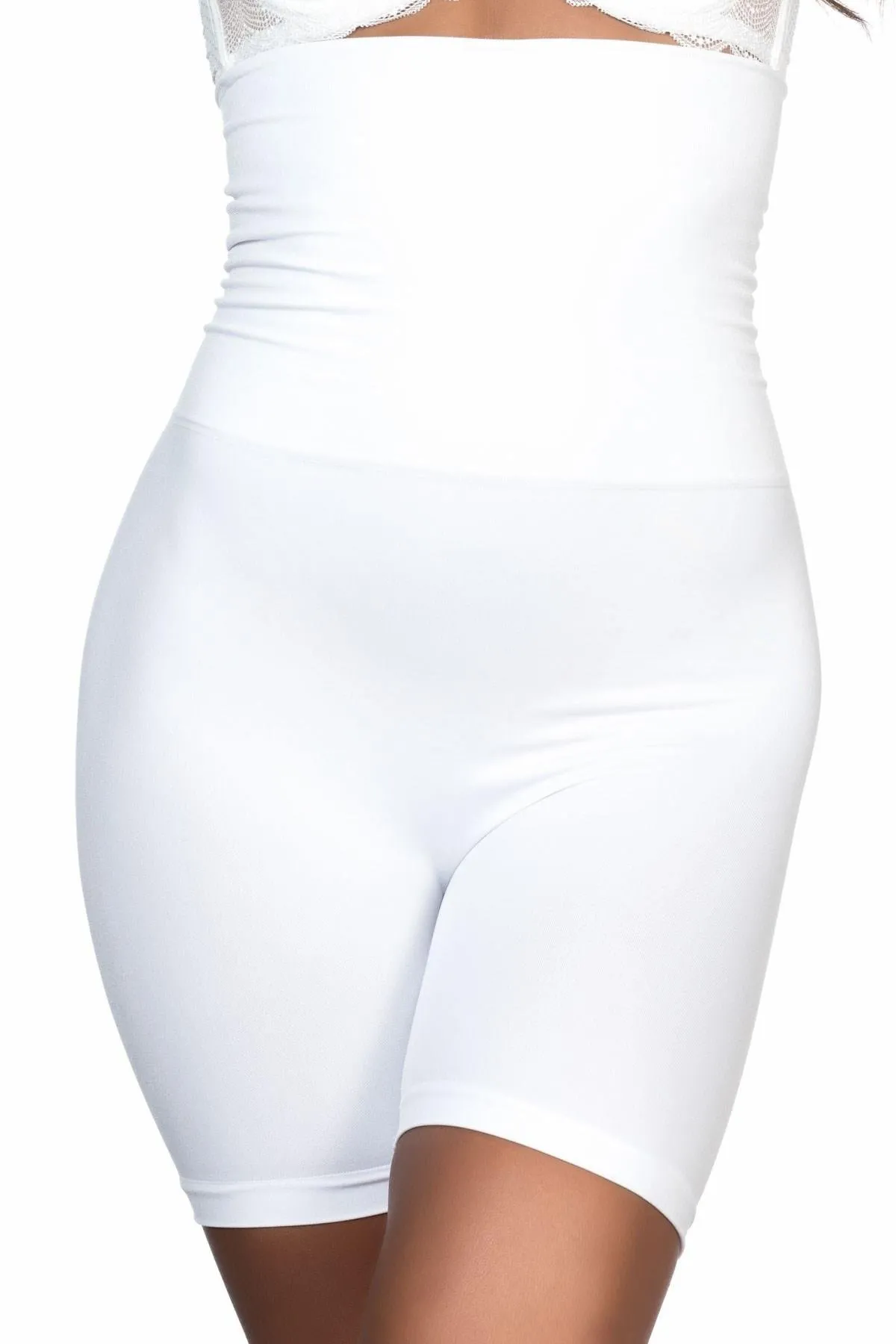Arias Closet Beyaz MI Emay 2014 Yüksek Bel Double Paçalı Korse