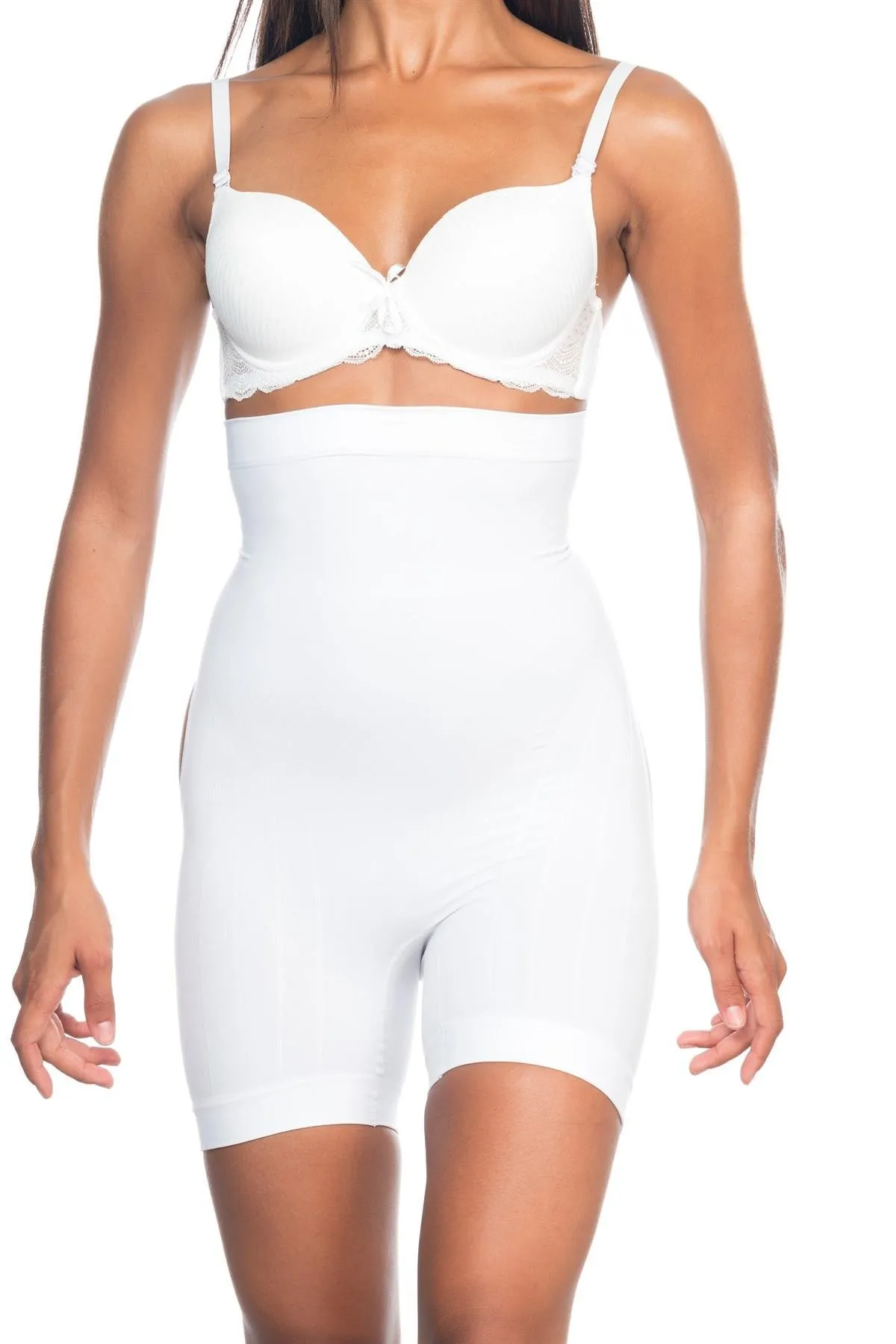 Arias Closet Beyaz MI Emay 2033 Popo Açık Boxer Korse