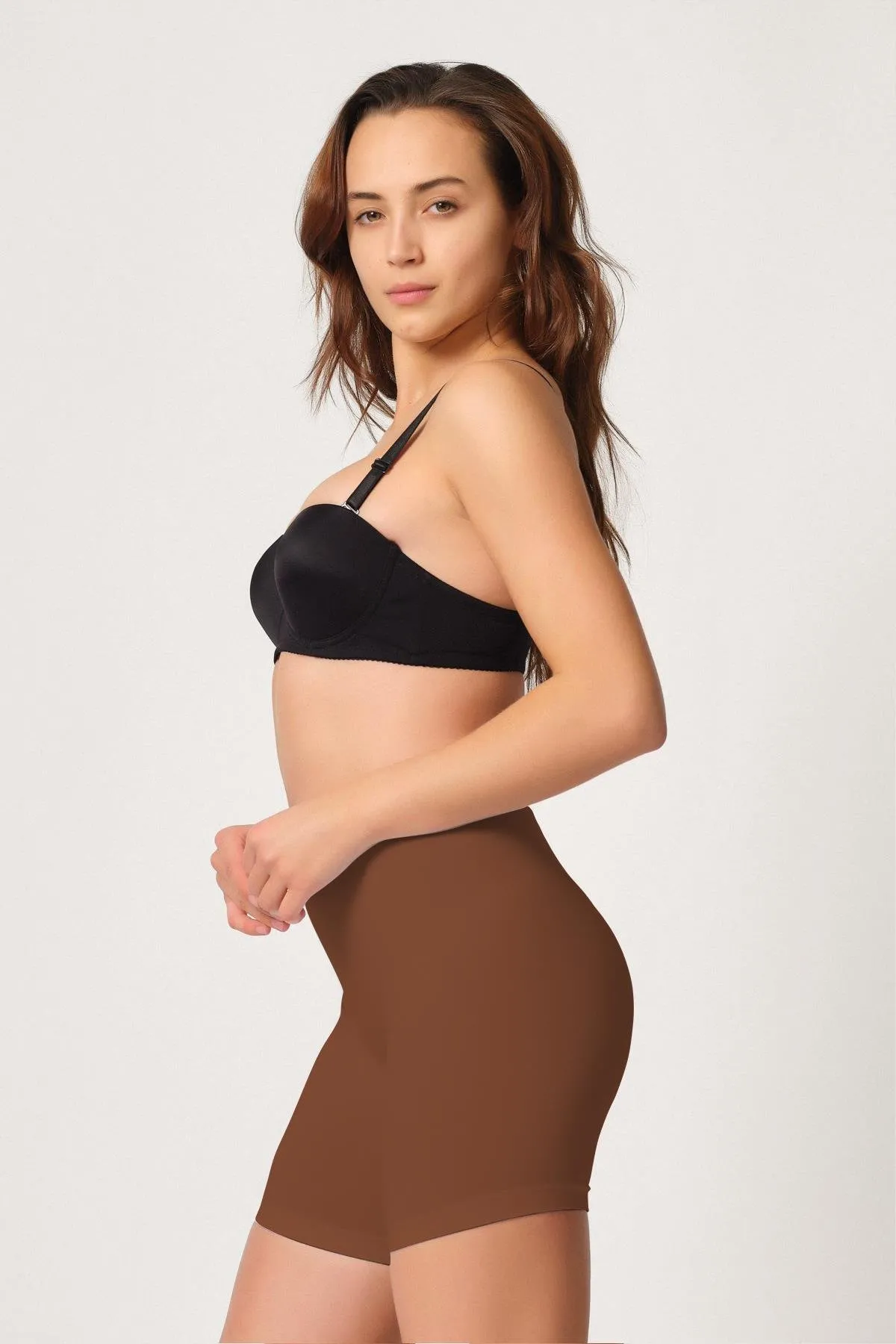 Arias Closet Kahve MI Emay 3003 Soft Paçalı Boxer