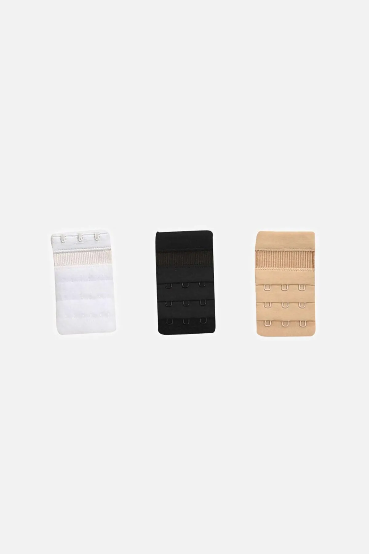 Sütyen Uzatıcı Ek Agraf 3X3 Kanca 3'lü Paket (3017)