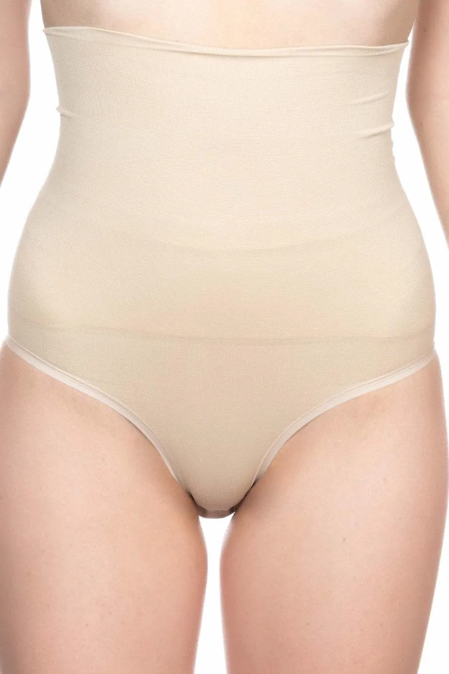Ten Double Yüksek Bel Çıtçıtlı  Slip Korse